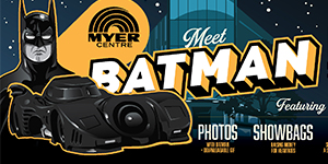 Meet Batman and Win a Seat in the Batmobile this Father’s Day!